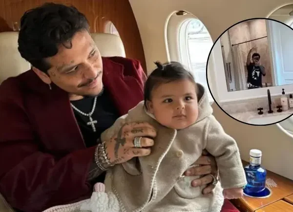 Christian Nodal muestra lujosa habitación de Inti en su casa