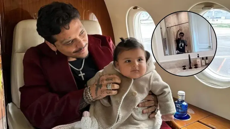 Christian Nodal muestra lujosa habitación de Inti en su casa