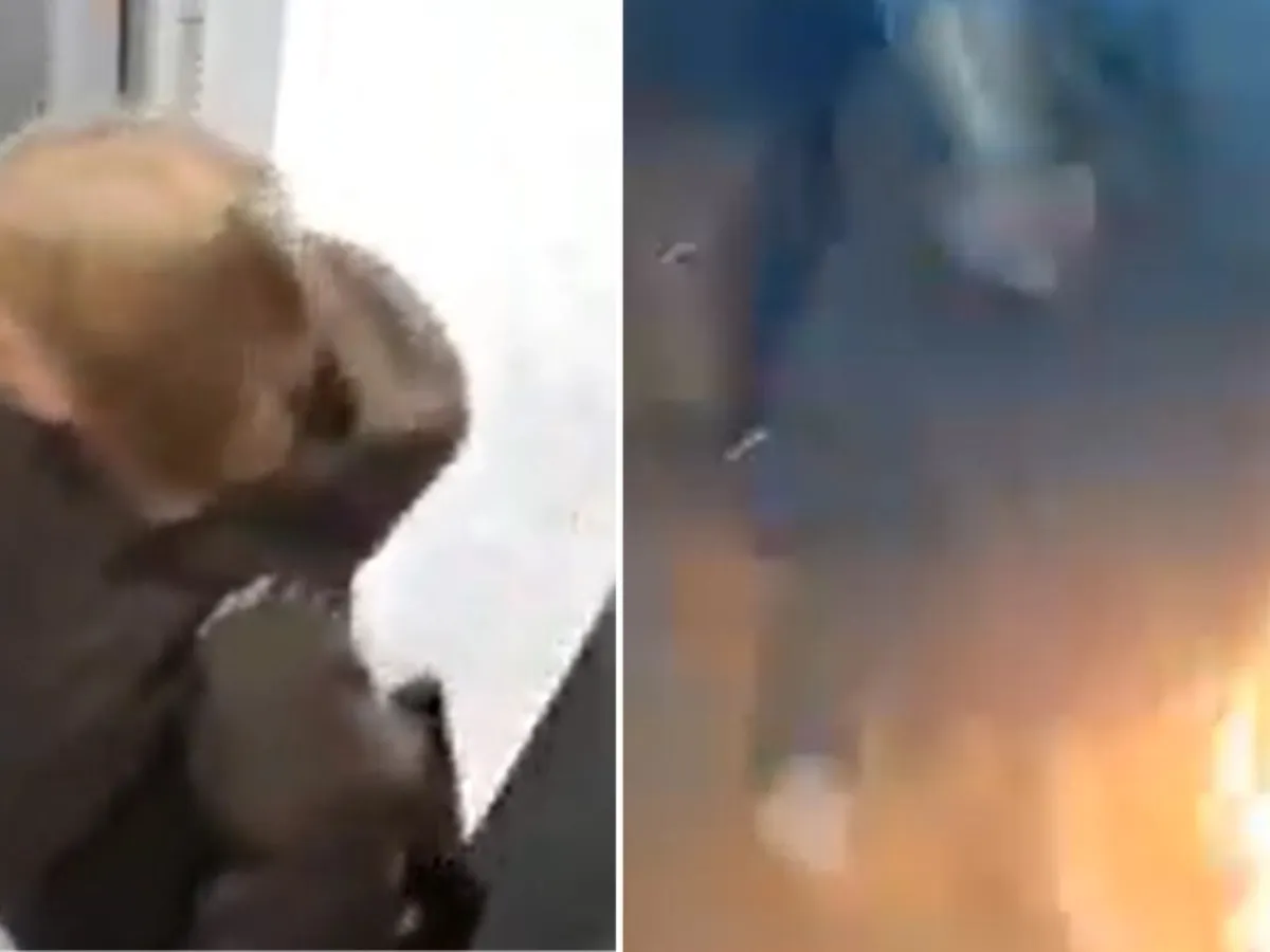 VIDEO: Explota batería portátil dentro de elevador en Rusia y desata momentos de pánico