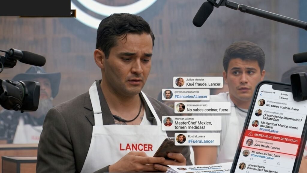 Lancer de MasterChef México es cancelado en redes por polémico comportamiento en cocina