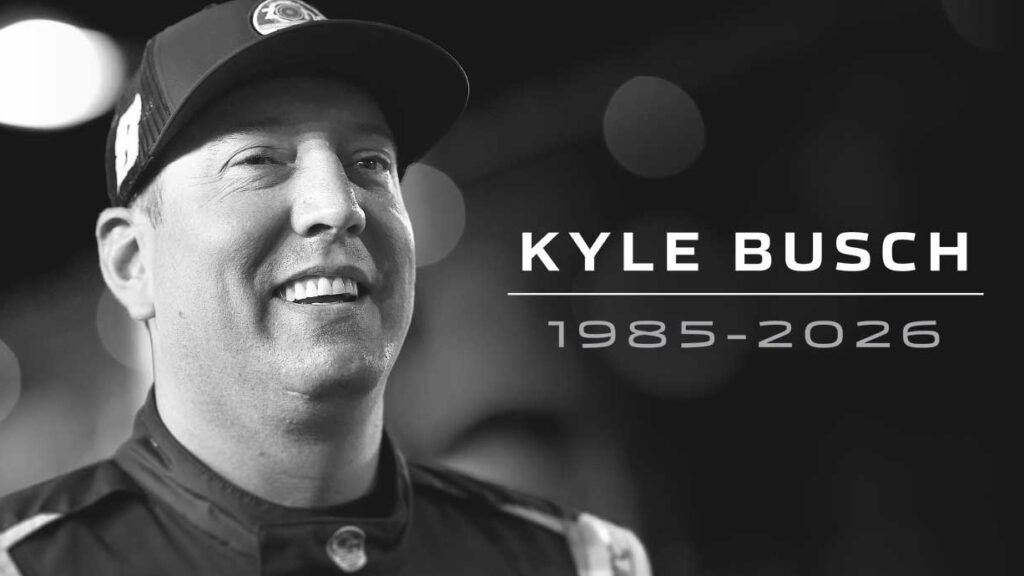 Luto en NASCAR: muere Kyle Busch, leyenda de las pistas y dos veces campeón de la Cup Series