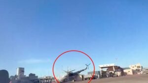 Alerta en Mazatlán: helicóptero militar sufre falla inesperada