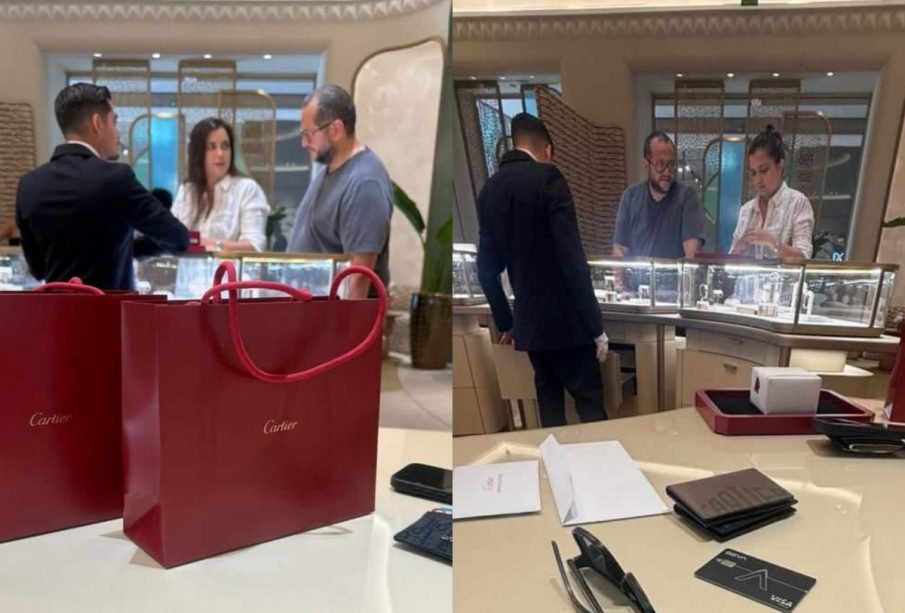 VIDEO: José Ramón, hijo mayor de AMLO, visita tienda Cartier en Cancún y desata críticas