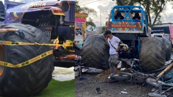 Accidente en vivo: Monster Truck pierde frenos y embiste al público