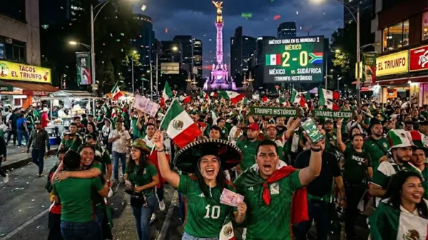 Triunfo de México sobre Sudáfrica deja derrama de más de mil 200 mdp: Concanaco