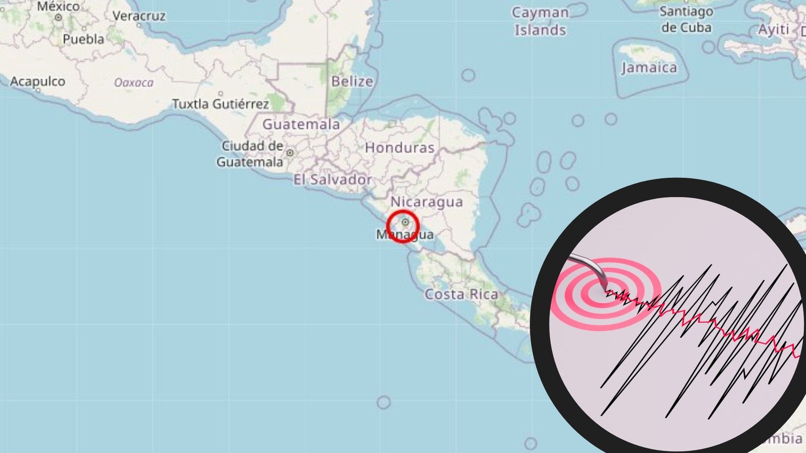 Alarma en Nicaragua por fuerte temblor de 5.1; esto dijeron las autoridades