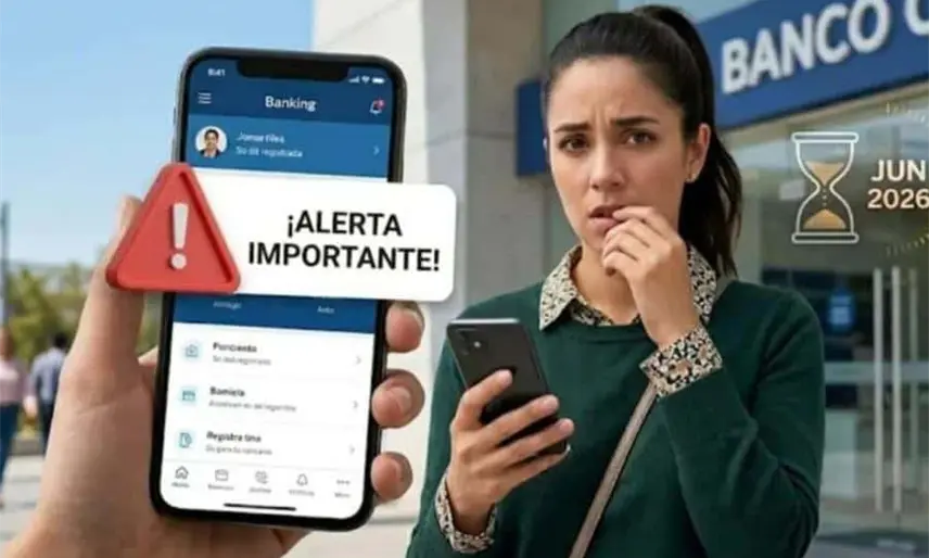 Operaciones bancarias que requieren validación por SMS quedarían suspendidas si no se registra línea telefónica