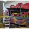 Hombre sale proyectado de juego mecánico en Metepec; una adolescente está grave y hay dos detenidos