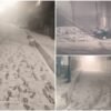 ¡Como si hubiera nevado! Intensa granizada pinta de blanco las calles de Cuajimalpa