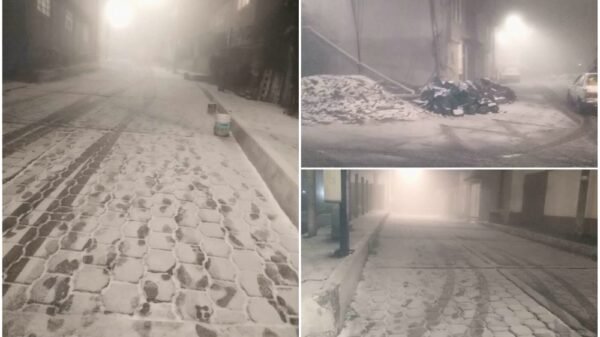 ¡Como si hubiera nevado! Intensa granizada pinta de blanco las calles de Cuajimalpa