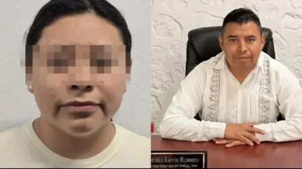 Dan prisión preventiva a esposa de alcalde de Temoac, asesinado dentro de palacio municipal