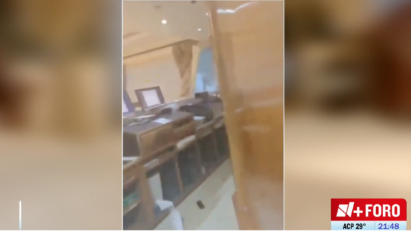 VIDEO: Intensas ráfagas de viento causan daños en hotel de Hermosillo; no se reportan heridos