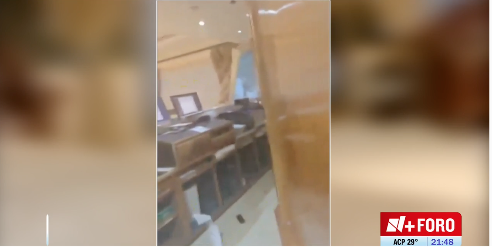 VIDEO: Intensas ráfagas de viento causan daños en hotel de Hermosillo; no se reportan heridos