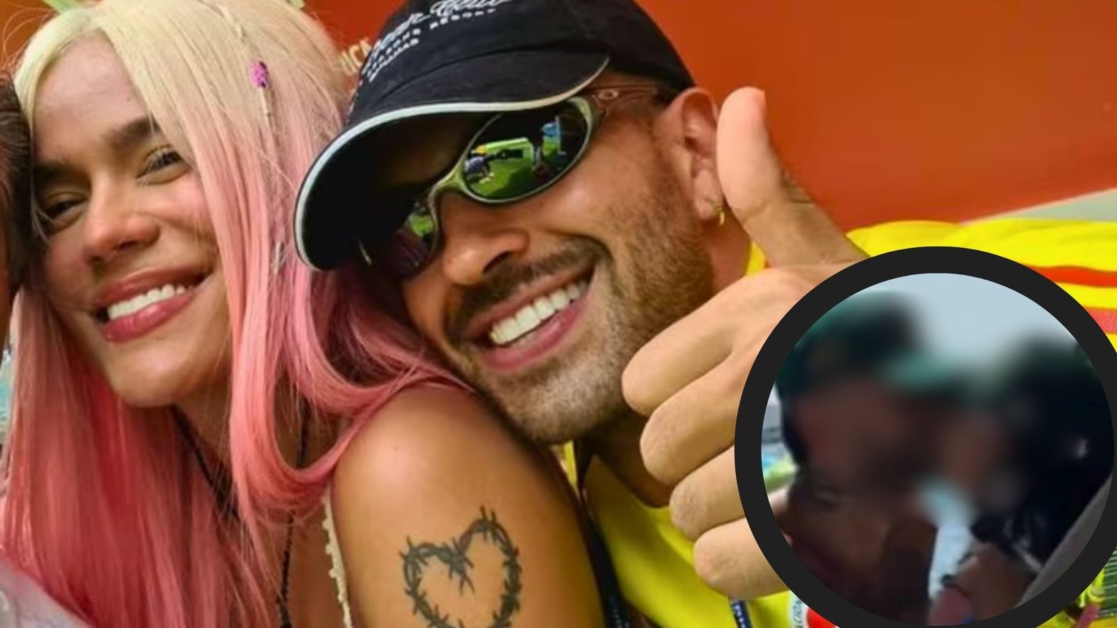 Feid con una misteriosa mujer; así lo captaron