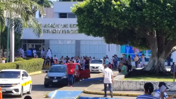 VIDEO: Así se vivió el fuerte sismo de magnitud 7.4 que sacudió Chiapas, Guatemala y El Salvador
