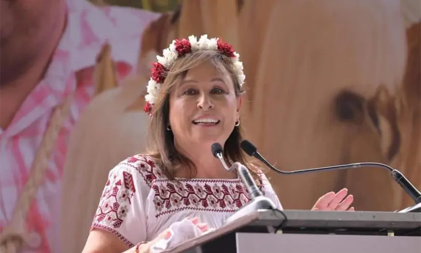 Nahle sugiere que salón del Palacio de Gobierno lleve su nombre; minutos después recula