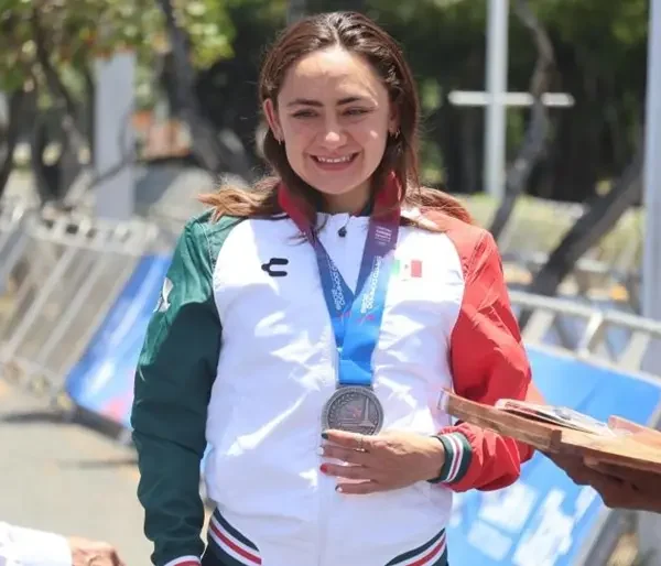 La ciclista Sara Roel obtiene la primera presea para México en Juegos Centroamericanos