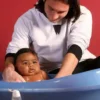 Messi bañando a Yamal, la foto que trascendió en el tiempo y en el Mundial