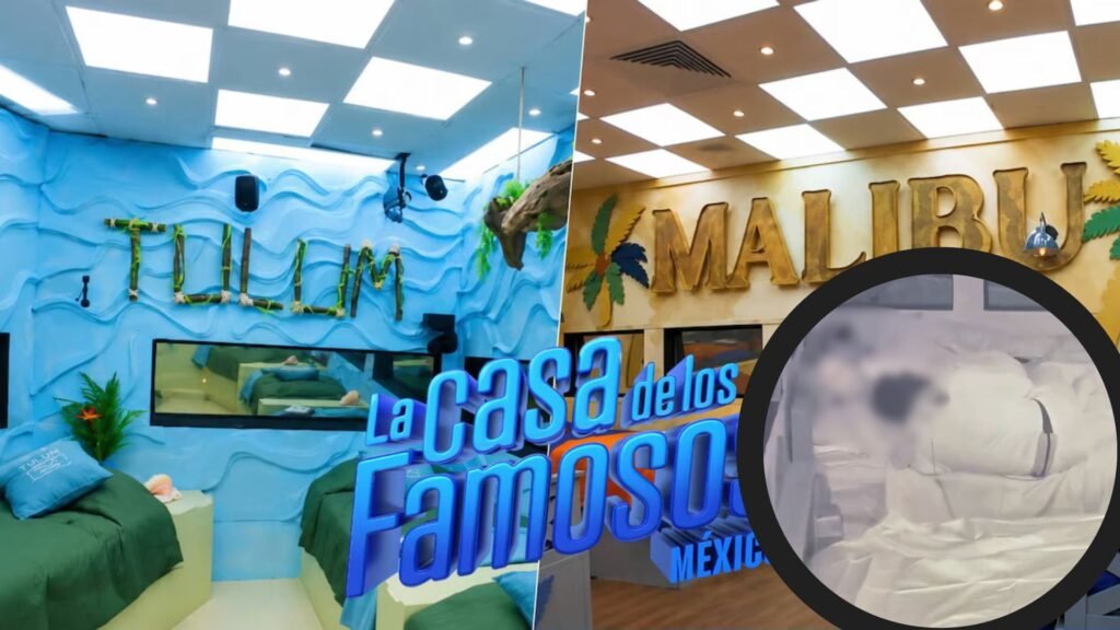 Captan a dos habitantes de La Casa de los Famosos México abrazados en la misma cama; desatan rumores de romance