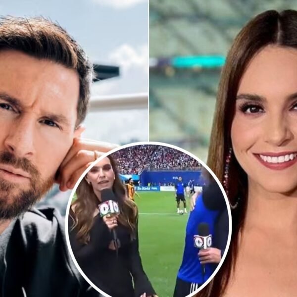 El gesto de Lionel Messi con Tania Rincón que divide opiniones en redes sociales