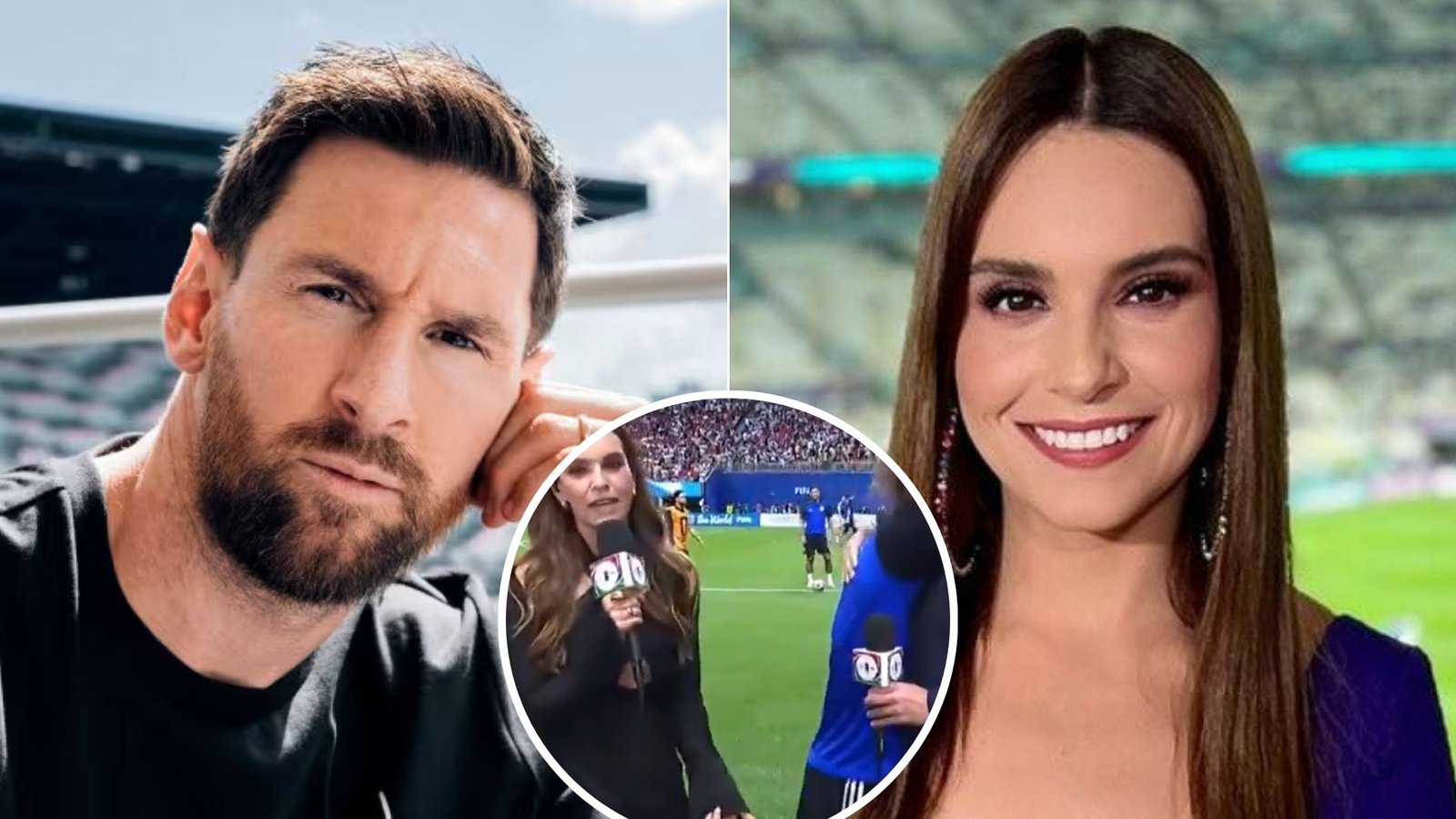 El gesto de Lionel Messi con Tania Rincón que divide opiniones en redes sociales