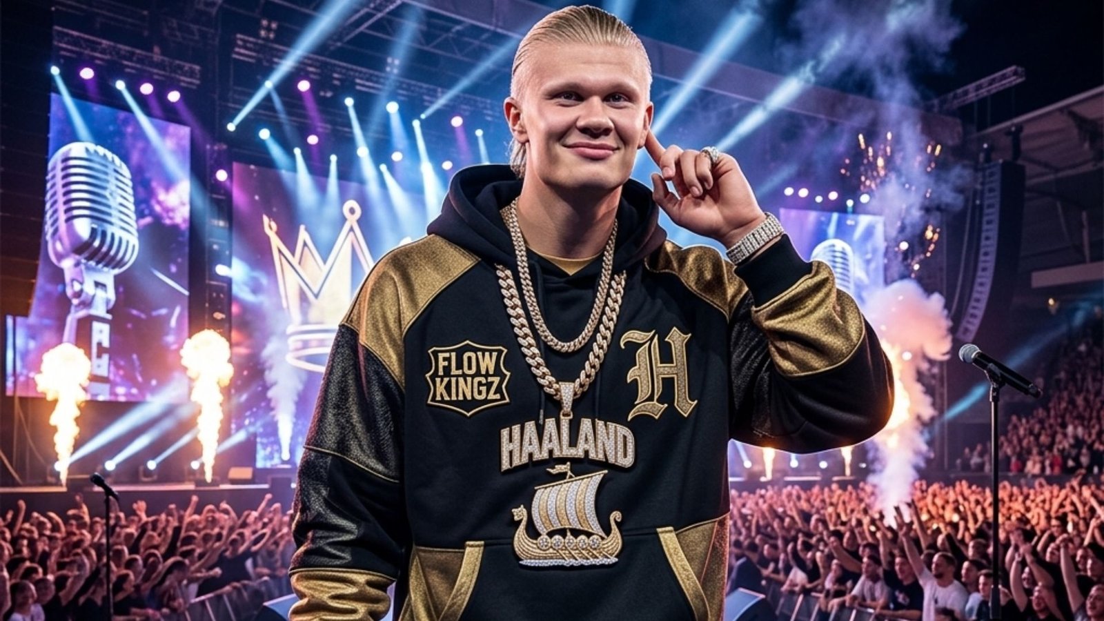 Erling Haaland tenía otra pasión antes del futbol y el video está causando furor