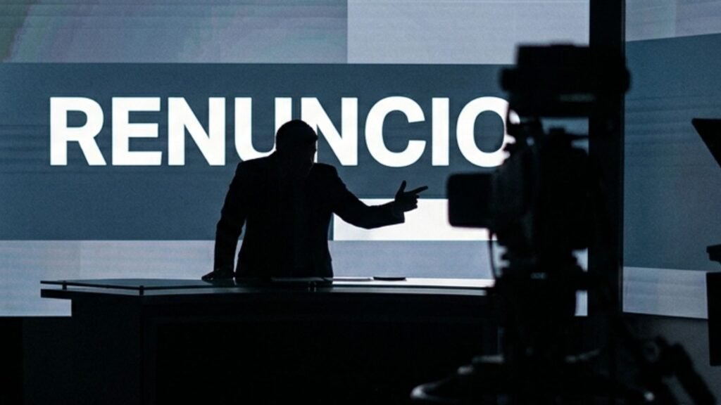 Periodista rompe en llanto, renuncia al aire y denuncia presuntas humillaciones