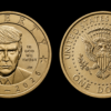 Estados Unidos presenta moneda de un dólar con la imagen de Donald Trump por el 250 aniversario de su Independencia