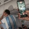 VIDEO: Piloto anuncia que Argentina ganó el Mundial y segundos después cambia el resultado