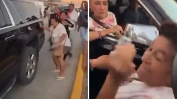 'No te doy la mano', mujer encara a Claudia Sheinbaum en Tampico y le reclama