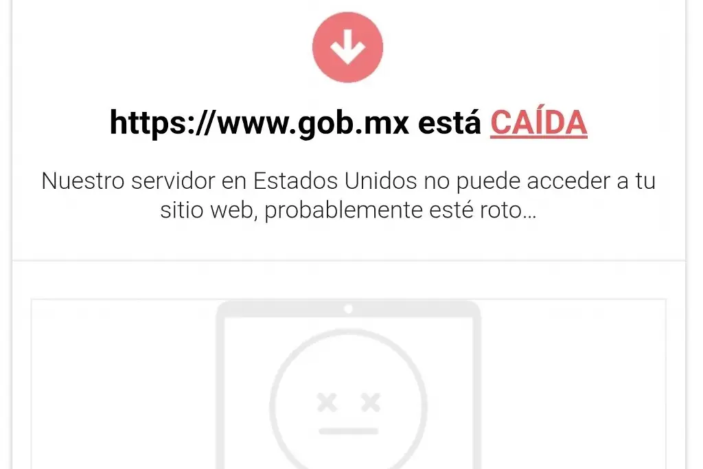 Se caen páginas del gobierno de México, ¿A qué se debe?