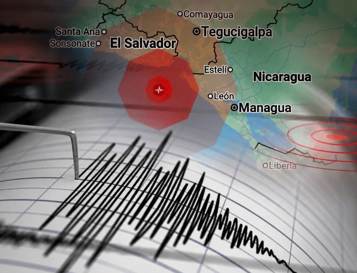 Sismo de 5.7 sacude El Salvador; movimiento fue perceptible en varias zonas del país