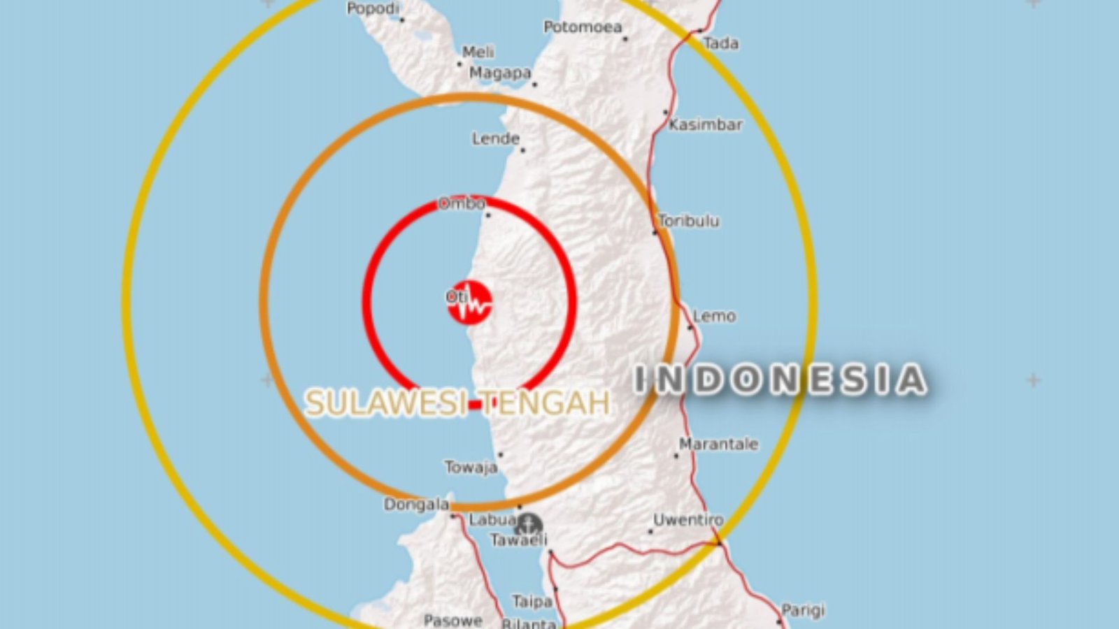 Terremoto de 7.7 sacude Indonesia y emiten alerta de tsunami