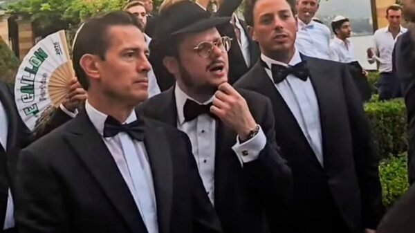 Captan a Peña Nieto en boda junto a empresario señalado por presunto soborno de 25 mdd