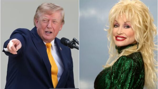 Trump ordena bajar las banderas durante una semana tras la muerte de Dolly Parton