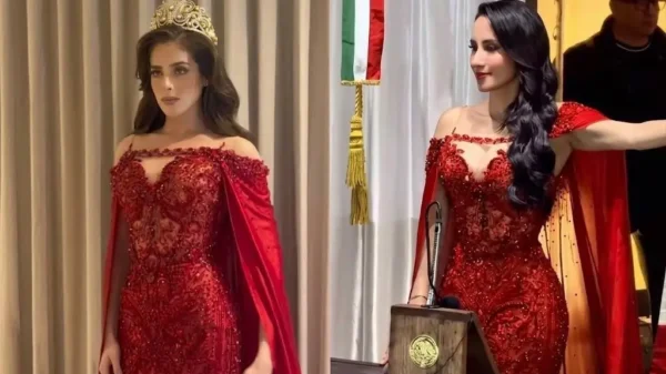 Crece polémica por vestido de Miss Universo que usó alcaldesa para el Grito