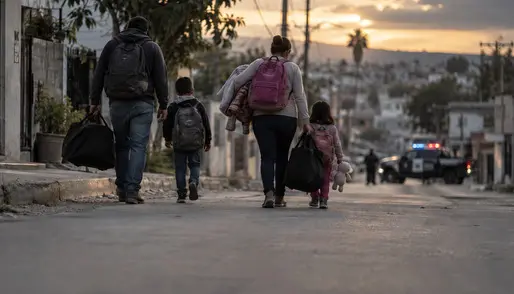 Más de medio millón de hogares han sido desplazados por violencia en México en 5 años: Inegi