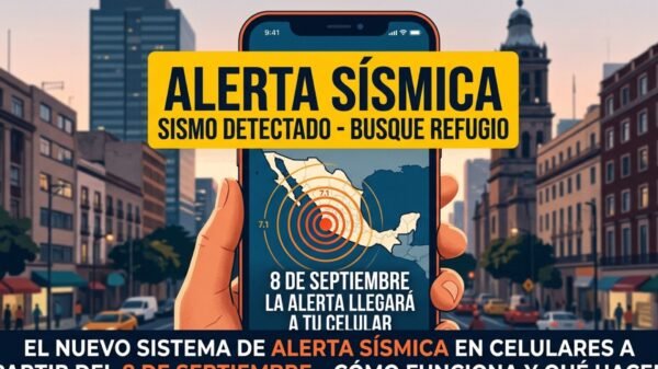 ¡Atención! Este 8 de septiembre llegará una alerta a celulares: ¿qué significa?