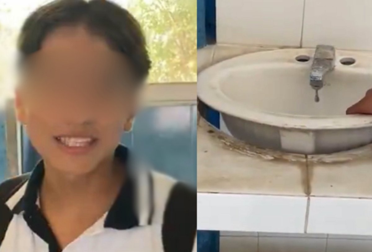 CETMAR de Oaxaca niega expulsión de alumno que exhibió malas condiciones de baños