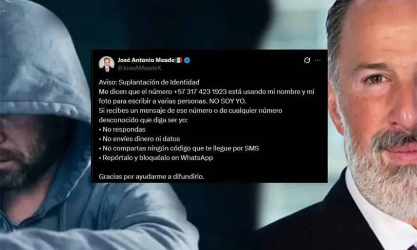 José Antonio Meade denuncia posible fraude y usurpación de su identidad en WhatsApp