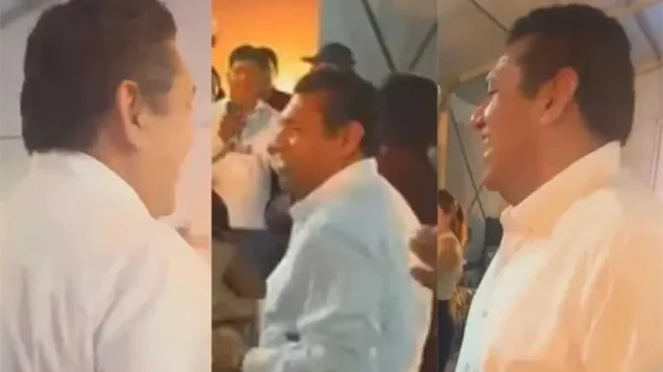 Captan a May bailando en clausura del Campamento Nacional de Formación Política para Jóvenes de Morena