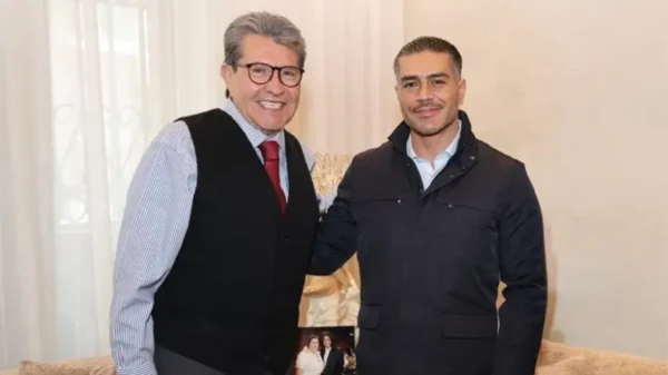 Harfuch y Monreal afinan agenda en materia de seguridad