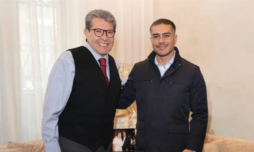 Harfuch y Monreal afinan agenda en materia de seguridad