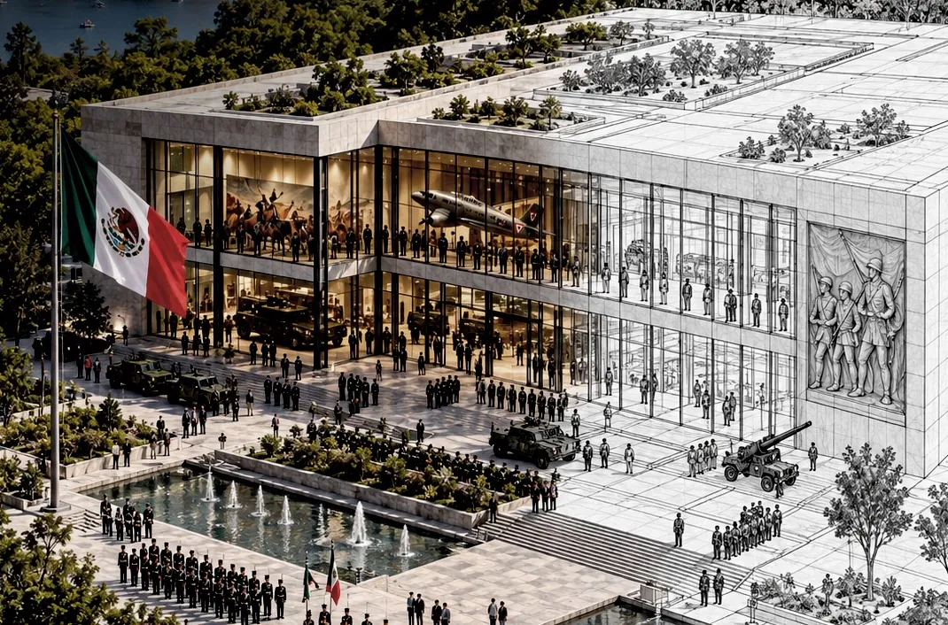 Secretaría de Defensa construirá Museo Militar en predio aledaño al Bosque de Chapultepec