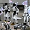 Robots toman las calles de Polonia para “protestar” contra la inteligencia artificial