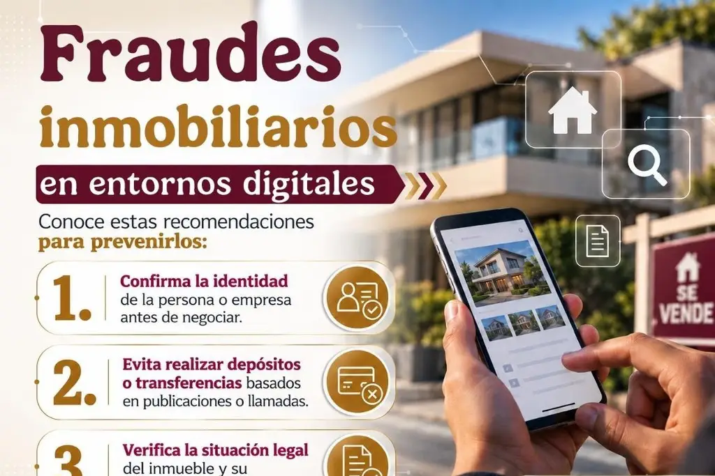 ¿Casa, terreno o remate bancario? Alertan por estafas inmobiliarias en redes sociales