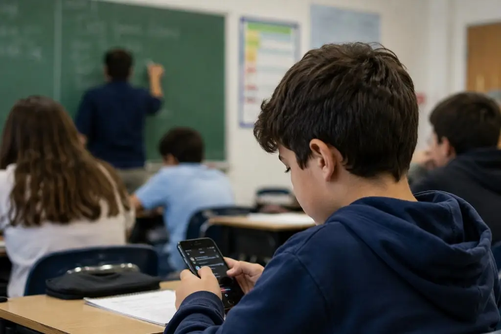 ¿Cuándo inicia la prohibición de celulares en escuelas?