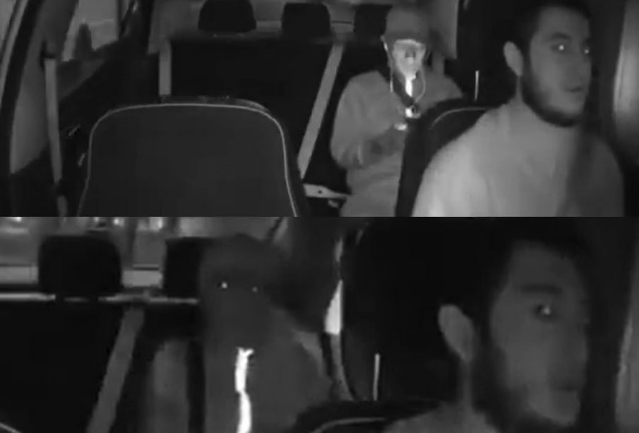 (VIDEO) Esposa alerta a conductor de plataforma sobre pasajero sospechoso; así evitó un asalto