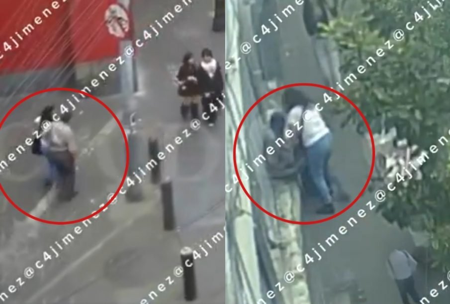 Mujer duerme a abuelito con chocolate y lo termina robando en pleno centro de CDMX