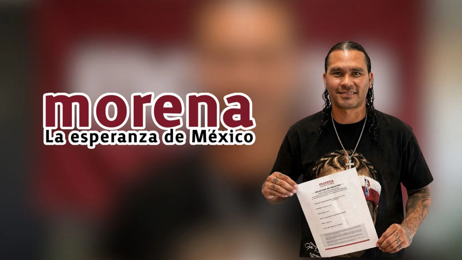 Gullit Peña entra a la política: busca abrirse camino con Morena rumbo a 2027